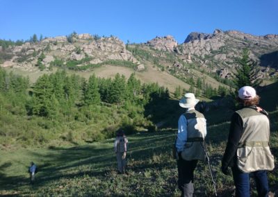 Birding tour Mongolia 2015 | Terelj Canyon